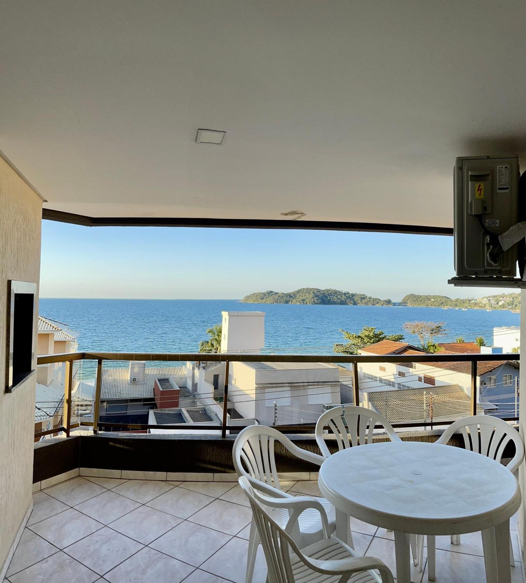 187 Apartamento 50M Da Praia. Bela Vista Ao Mar. Em Avenida Principal De Bombinhas. Extérieur photo